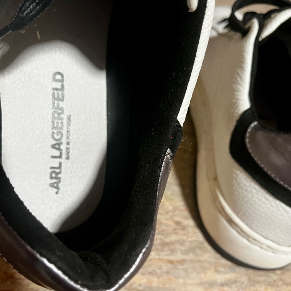 Karl Lagerfeld leather sneakers - Picture 13 of 16